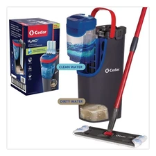 O-Cedar 175765 Up to 56" Handle 9.25" x 4.38" Head H2Pro Flat Mop System New