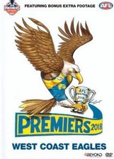 AFL 2018 Premiers West Coast Eagles DVD Region 4 PAL Brand New Sealed