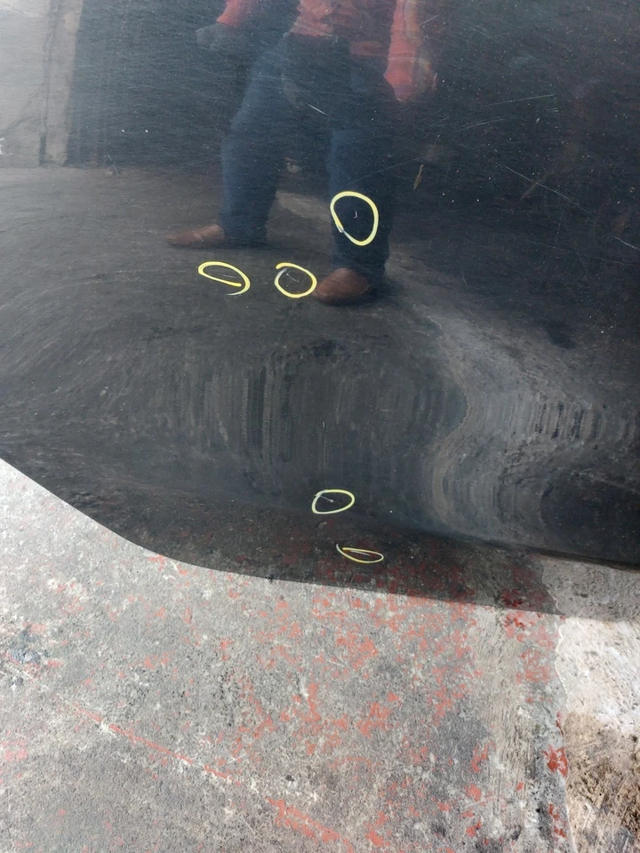 Kia Ceed Mk2 JD Hatchback 2012-2018 Rear Driver Side Complete Door MET BLACK #1K - Image 4 of 4