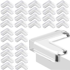 Safety Corner Protectors Guards, 32Pcs Baby Proofing Safety Corner Clear Furn...