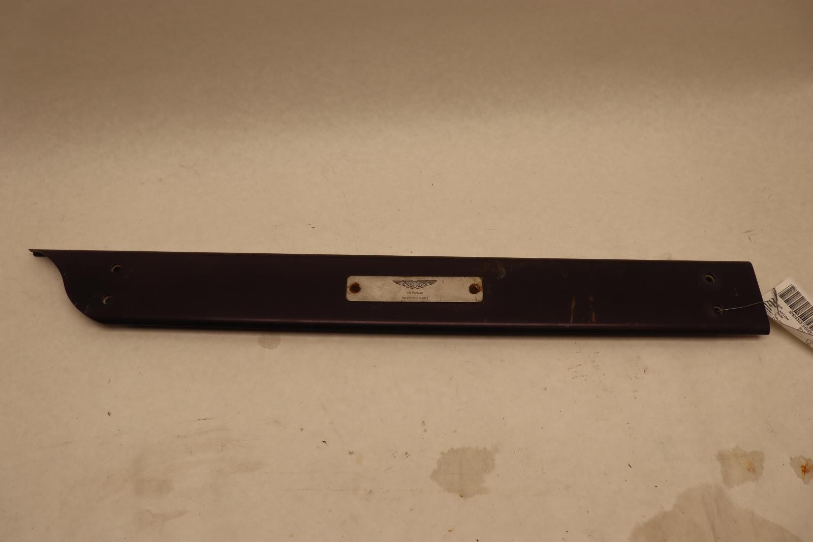 2007-2010 ASTON MARTIN V8 VANTAGE RIGHT PASSENGER SIDE DOOR SILL SCUFF PLATE OEM