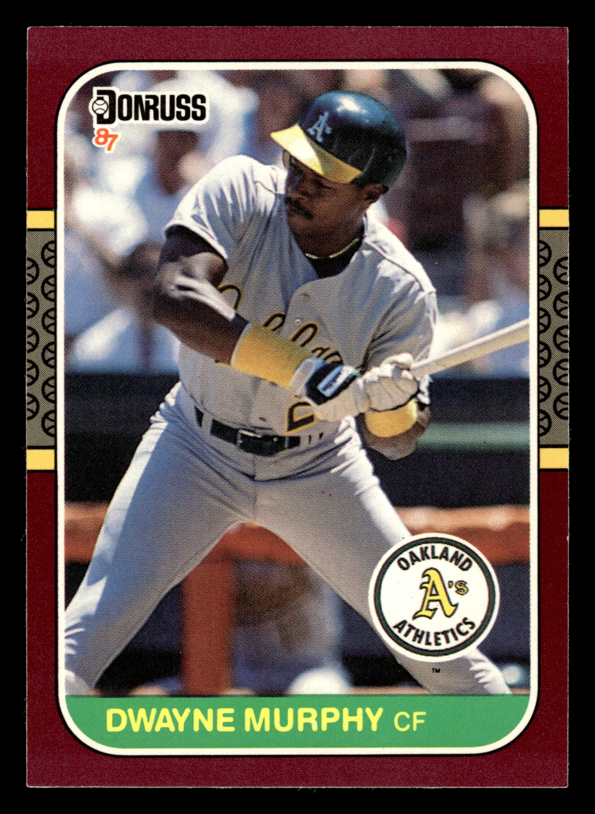 Dwayne Murphy 1987 Donruss Opening Day #27 Oakland Athletics