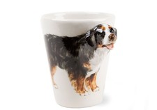 Blue Witch Handmade Coffee Mug Bernese Mountain Dog, A Great Gift for Dog Lovers