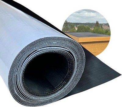 EPDM Waterproofing Membrane Self Adhesive Flat Roof Black