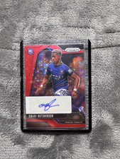 2024-25 Panini Prizm Premier League #S-OH Omari Hutchinson Signatures Red Stars