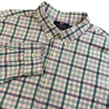 Vineyard Vines Slim Fit Murray Shirt Men's XXL Plaid Button Down Cotton