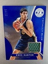 2012-13 Totally Certified Memorabilia Enes Kanter Totally Blue Rookie Patch /25