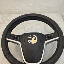 2014 VAUXHALL ZAFIRA (C) 2.0 CDTi MK3 SRi 5DR LEATHER STEERING WHEEL 13351029