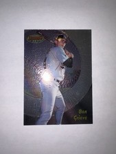 1998 BOWMAN'S BEST BASEBALL CARD BEN GRIEVE #105 OAKLAND ATHLETICS A'S MLB