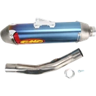 FMF Racing 044235 Factory 4.1 Slip-On, Stainless Steel Midpipe Blue Anodized
