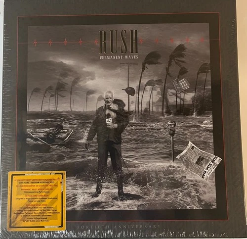 New and Sealed Rush Permanent Waves 40th Anniversary Box Set!