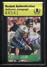 BAS 2000 Stadium Club Mark Brunell #83 Authentic Auto 3c7