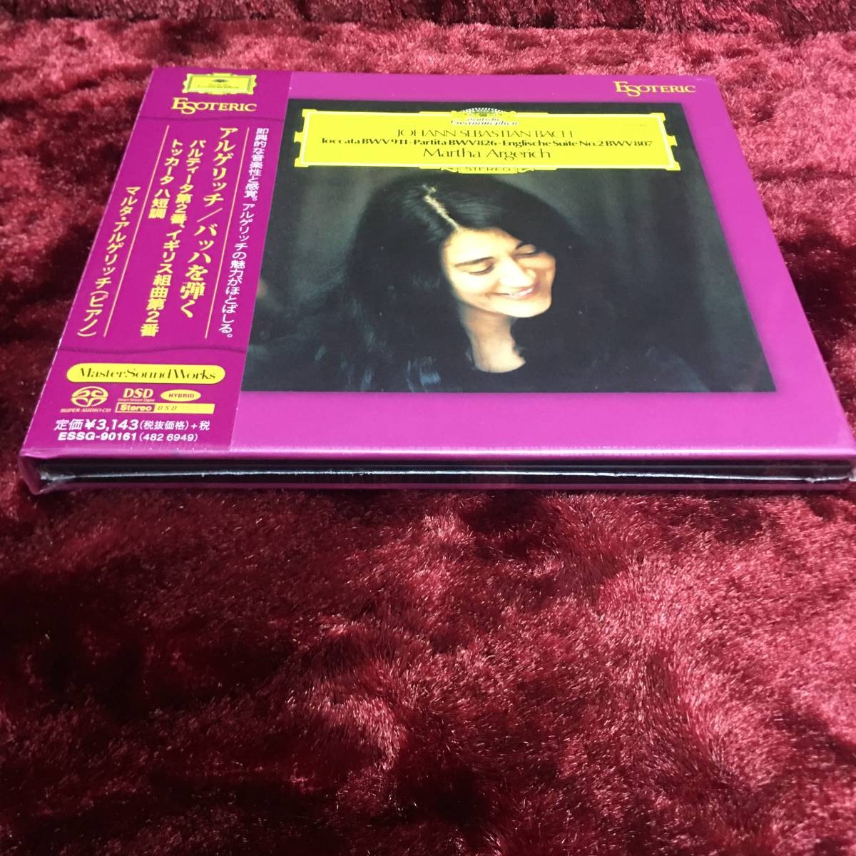 ESOTERIC SACD ESSG-90161 アルゲリッチ バッハ Esoteric Sacd Essg-90161 J.S.Bach Toccata Parttita 2 English