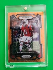 2023 Panini Prizm Orange Lazer Christian Gonzalez