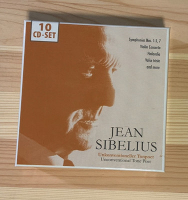 10 CD Box - Jean Sibelius Unconventional Tone Poet (Membran Music)