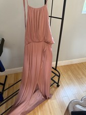 Forever 21 High Low Pink Dress Drapey