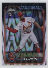 2024 Topps Chrome RayWave Refractor Jose Fermin José Fermín #175 2l4