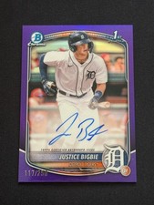 2025 · Bowman Chrome · Chrome Auto — 1st status unconfirmed · Purple Refractor · /250