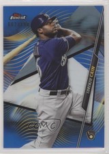 2020 Topps Finest Blue Refractor 2/150 Lorenzo Cain #36 3c2