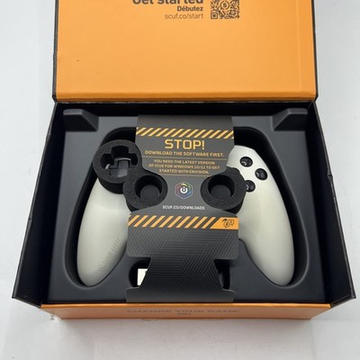 SCUF Envision Pro V1 Wireless Controller for PC White/Gray