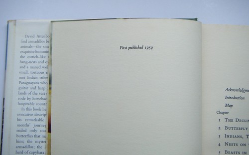 David Attenborough: Zoo Quest In Paraguay - Hardcover First Edition - Picture 3 of 6