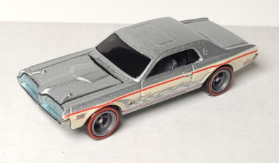 Hot Wheels loose '68 Cougar silver Garage