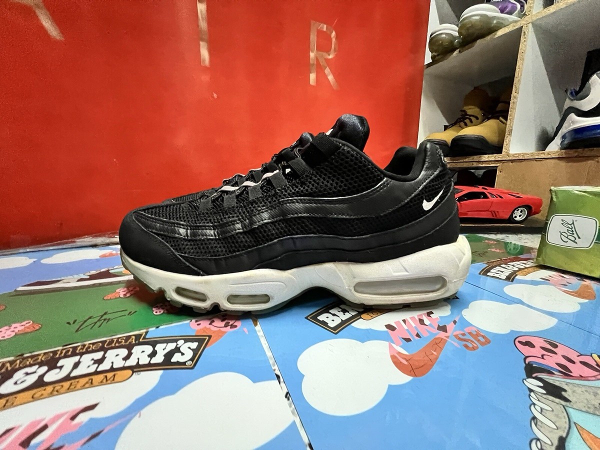 Size 12 - Nike Air Max 95 Essential Triple Black | eBay