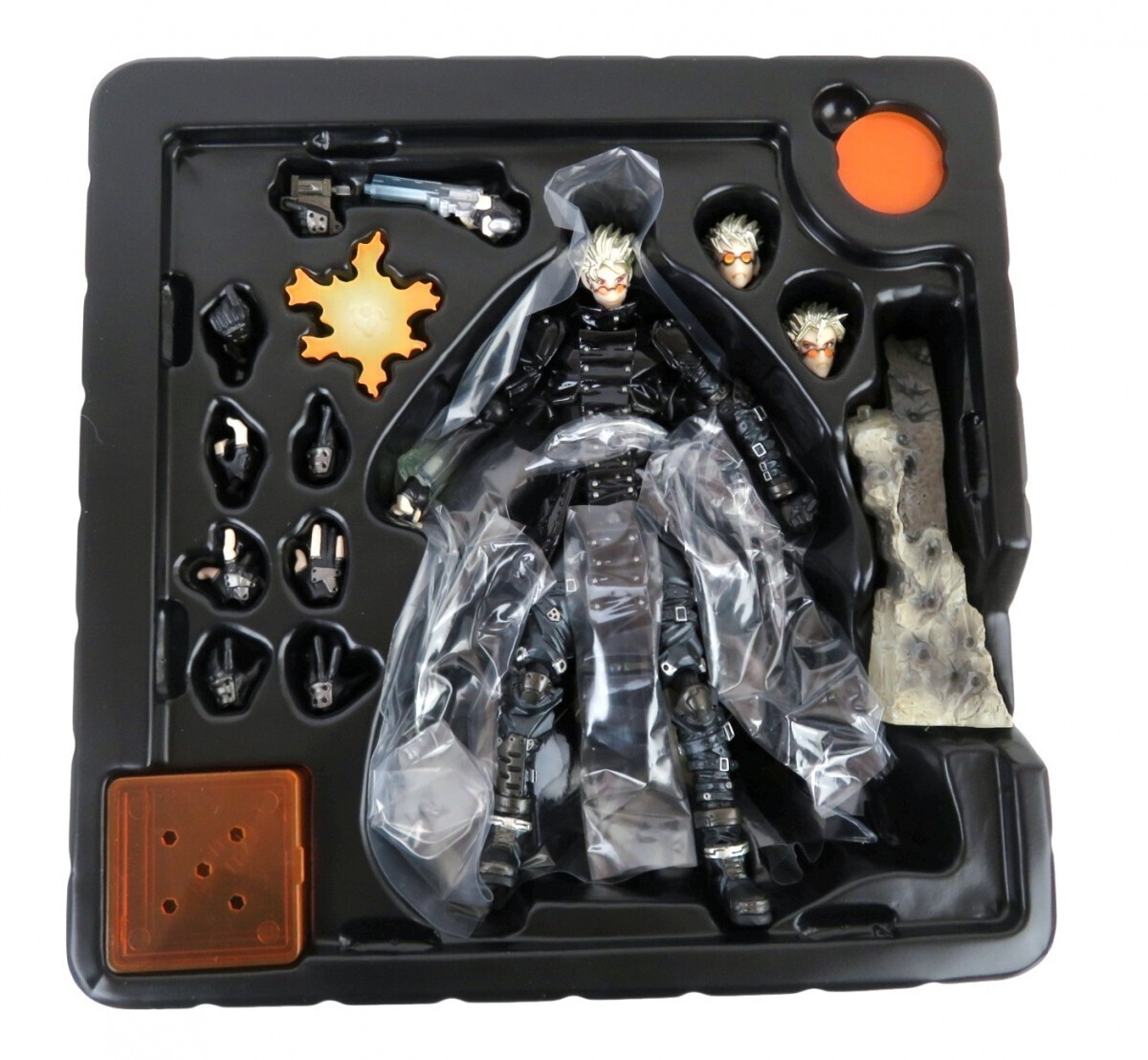 Kaiyodo Revoltech Yamaguchi 091 Trigun Vash the Stampede Dark
