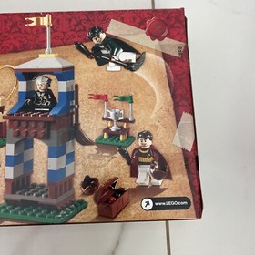 Lego 4737 Harry Potter Quidditch Match Factory Sealed Box Wear