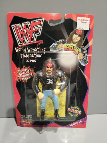 WWF World Wrestling Federation X-PAC Bend-Ems Acti...