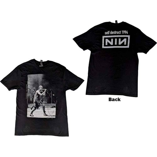 * Nine Zoll Nails Mr Self Destruct 1994 Live Tour NIN offiziell lizenziertes T-Shirt - Bild 1 von 3