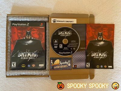 Batman Vengeance PS2 - NTSC-U/C USA Immaculate - High Quality Packing - Tracked