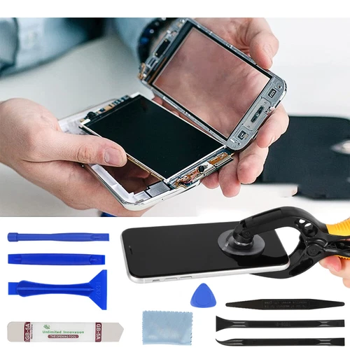 24tlg Profi Reparatur Öffnungs Werkzeug mit Saugnapf für Smartphone Handy Tablet - Bild 8 von 12