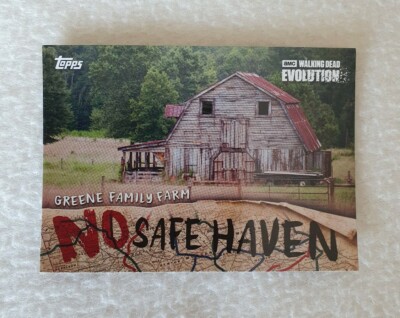 Topps The Walking Dead Evolution No Safe Haven Trading Card NSF-4 