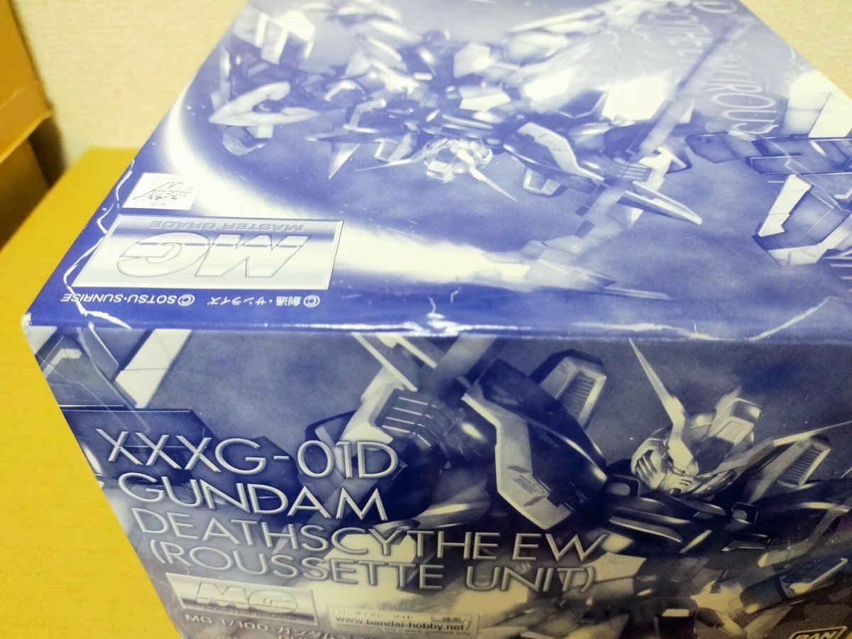 MG 1/100 Gundam Deathscythe EW Roussette Unit Premium Bandai Model