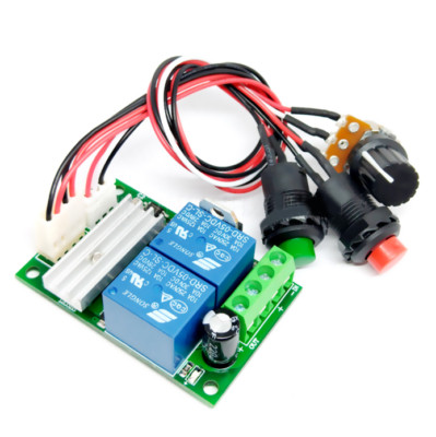 PWM DC Motor Governor 6V 12V 24V Positive and Reverse Switch Motor Controller