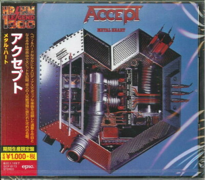 Accept - Metal Heart [New CD] Ltd Ed, Reissue, Japan - Import