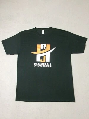 Jerzees Rondae Hollis Jefferson RHJ basketball team mens t-shirt black L - Photo 1/4