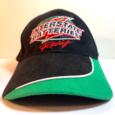 INTERSTATE BATTERIES RACING - Black/Green/Red - Cotton Strapback Cap