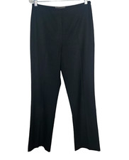 RALPH LAUREN Black Label Trouser Pants Women's 10 Wool Blend Stretch Classic
