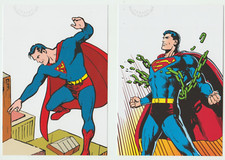 Superman Postage Paid Postcard (2) - 75th Anniversary 2013 Canada A