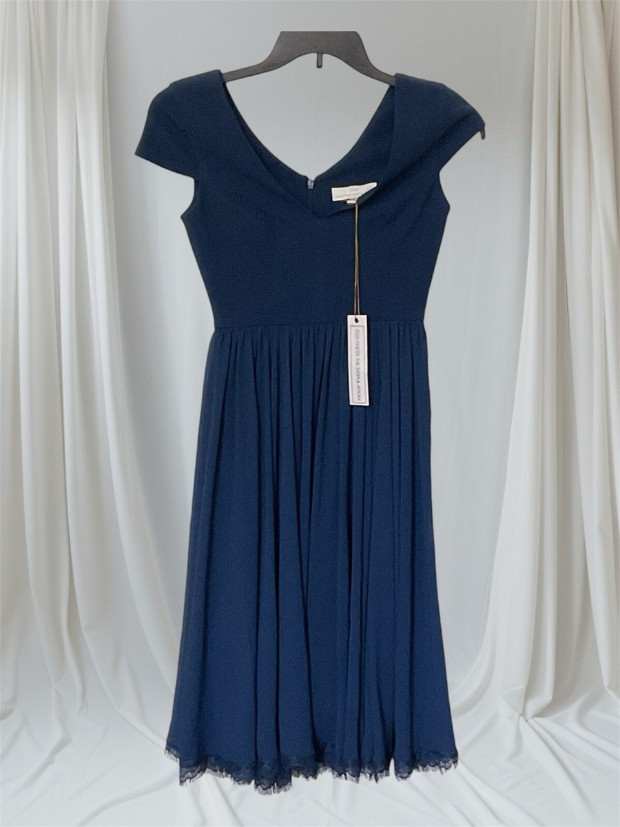 strapless open back dress GRANDEUR PLEATED DRESS IN SKY BLUE main image 1