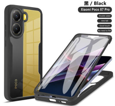 360 Grad Handyhülle für Xiaomi POCO X7 / X7 PRO 5G Schutz PHONE Case