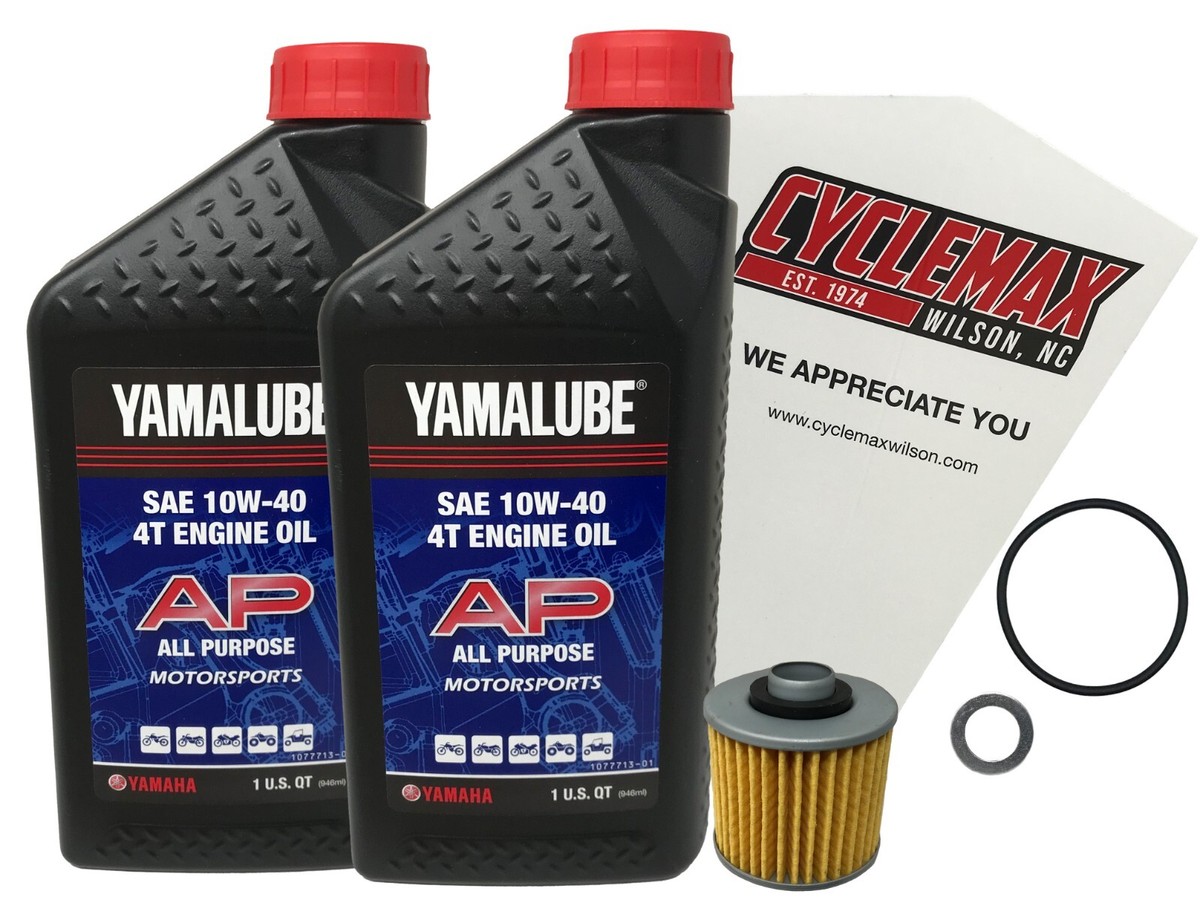 Yamaha Genuine OEM 2006-2023 Raptor 700 Raptor 700R Oil Change Kit