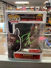 Funko POP! Movies Transformers Rise of the Beasts Rhinox Target Exclusive Autogr