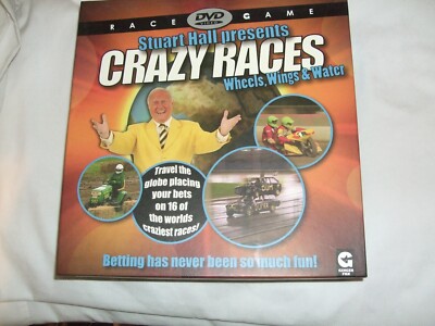 Crazy Races Wheels, Flügel & Wasser DVD Spiel unbespielt 2008