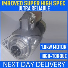 fits TOYOTA SUPRA MA70 3.0L 7MGTE 1988- 1993 24-VALVE EFI TURBO UPRATED STARTER