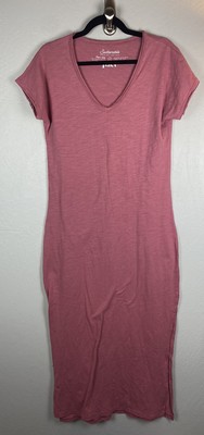 Organic Cotton T-shirt Maxi Dress with 