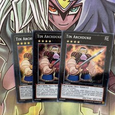 HA07-EN060 x3 Tin Archduke Secret Rare Excellent Condition Yugioh