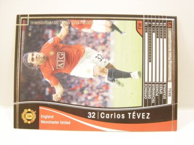 Panini WCCF 2007-08 Carlos Tevez 1984 Argentina No.32 Manchester
